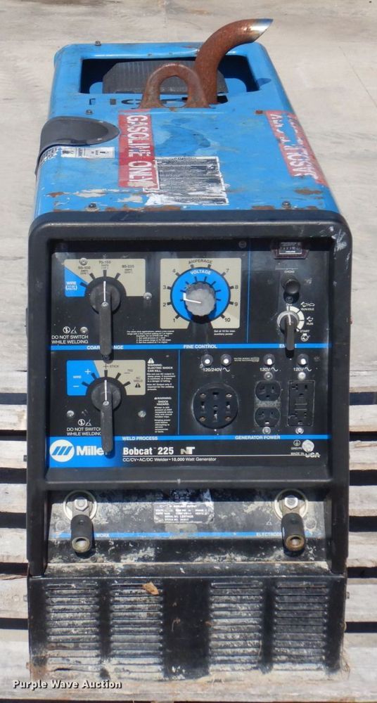 image for item KR9129 Miller Bobcat 225NT  welder/generator