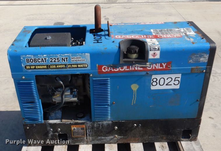 image for item KR9129 Miller Bobcat 225NT  welder/generator