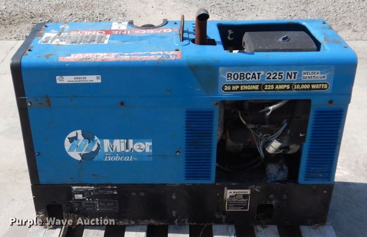 image for item KR9129 Miller Bobcat 225NT  welder/generator