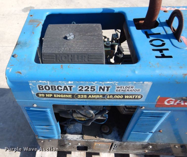 image for item KR9129 Miller Bobcat 225NT  welder/generator