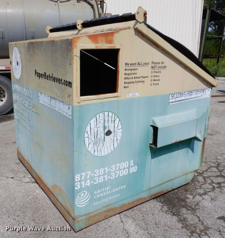 image for item KR9143 Wastequip Rayfo  refuse bin