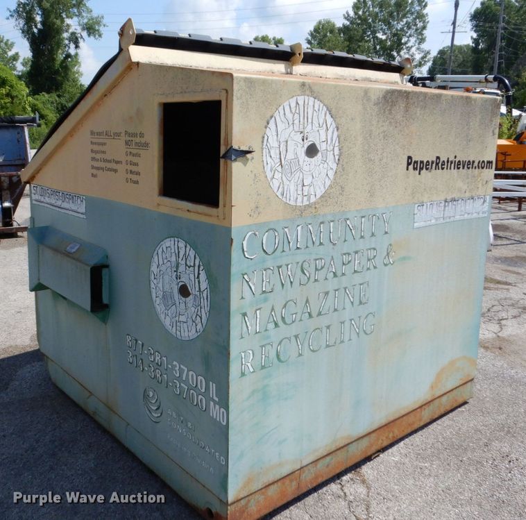 image for item KR9143 Wastequip Rayfo  refuse bin