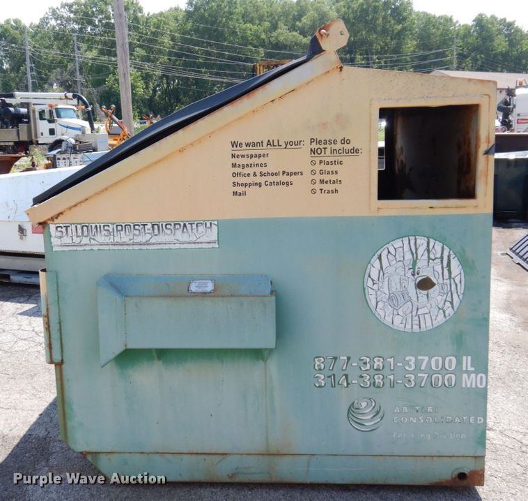 image for item KR9143 Wastequip Rayfo  refuse bin