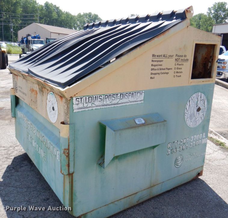 image for item KR9143 Wastequip Rayfo  refuse bin