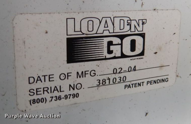 image for item KR9145 Load N Go  utility pickup truck bed