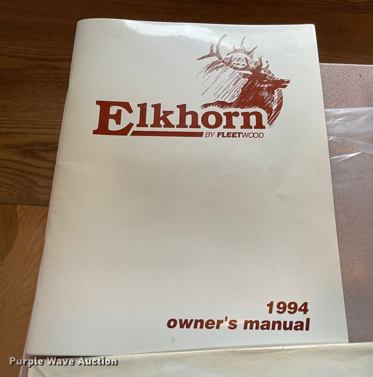 image for item LF9268 Elkhorn LE  slide-in camper