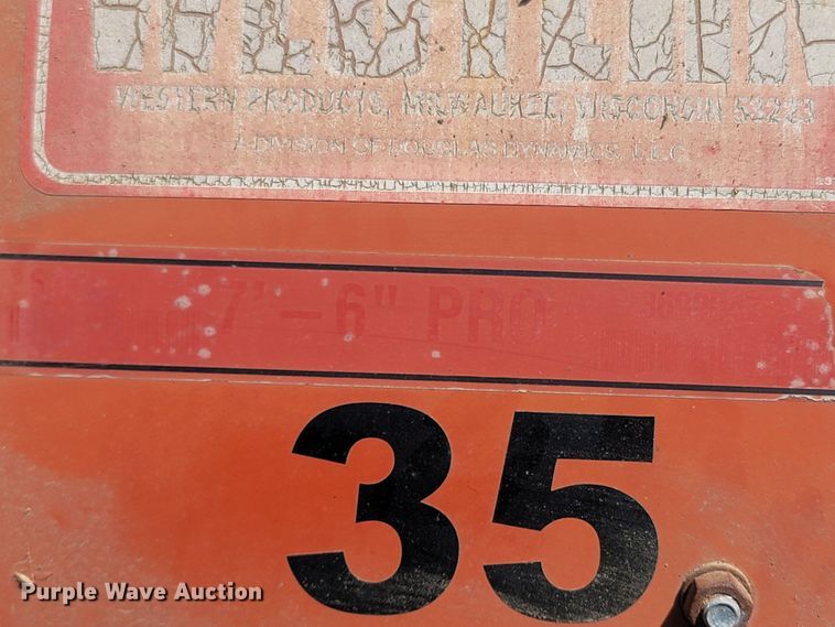 image for item LM9595 Western  snow plow