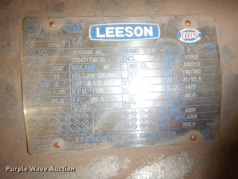 image for item LT9917 Industrial Air Machine CIP15E120H  air compressor