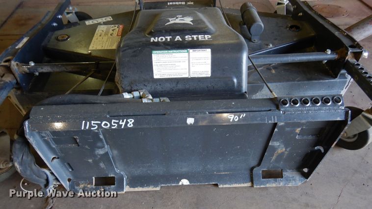 image for item LT9918 2017 Bobcat  90"W skid steer finish mower