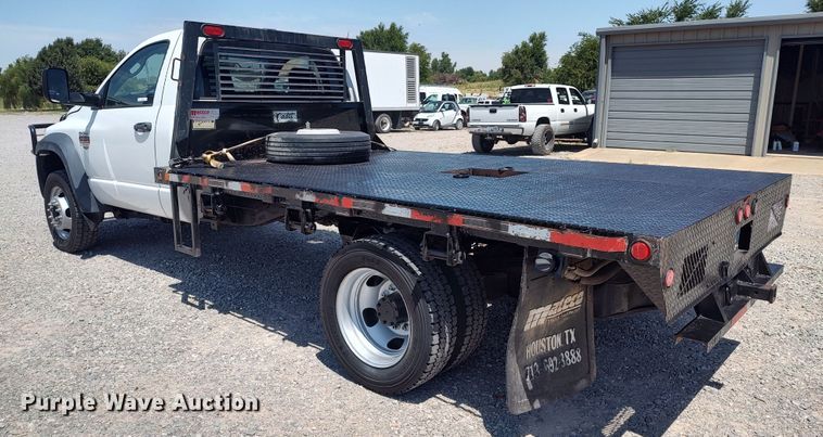 image for item LU9225 2008 Dodge Ram 4500  flatbed truck