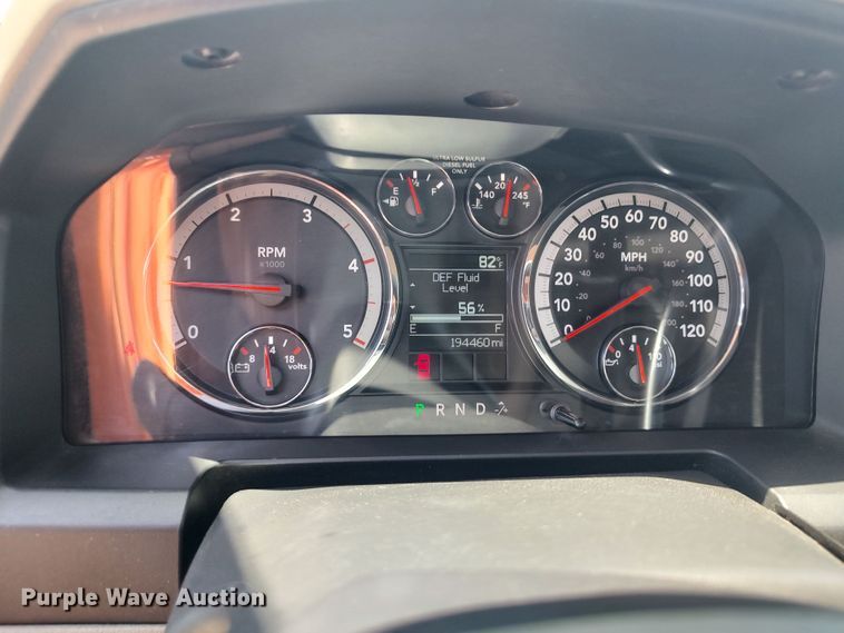 image for item LU9228 2012 Dodge Ram 5500  utility / service truck