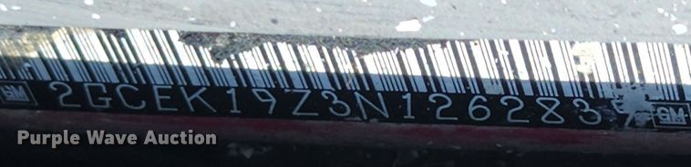 image for item MK9048 1992 Chevrolet K1500  Ext. Cab pickup truck