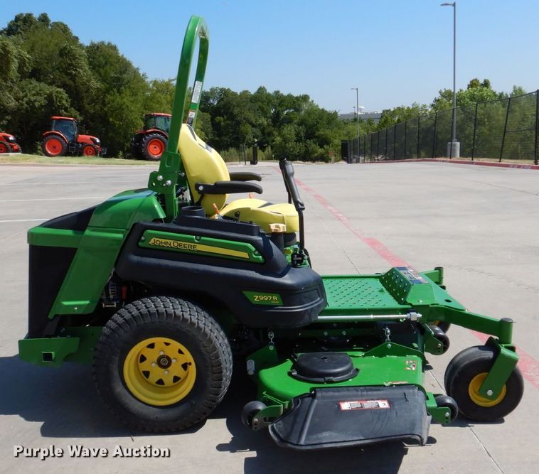 image for item MK9590 2022 John Deere Z997R  ZTR lawn mower