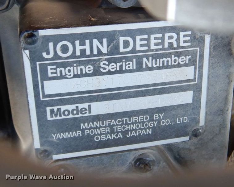 image for item MK9590 2022 John Deere Z997R  ZTR lawn mower