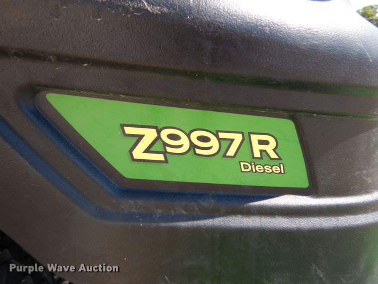 image for item MK9590 2022 John Deere Z997R  ZTR lawn mower