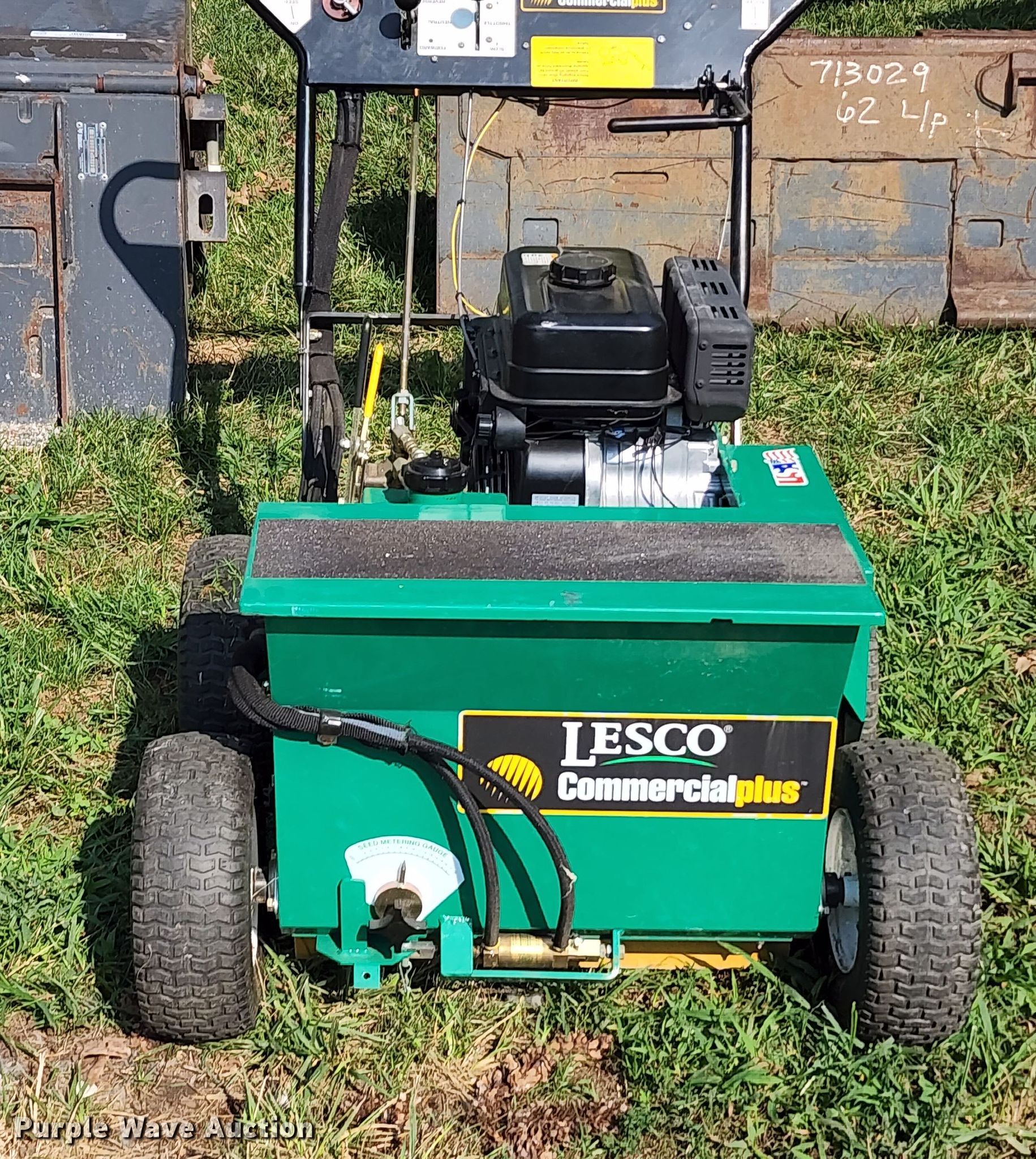 Lesco Commercial Plus overseeder in Lee