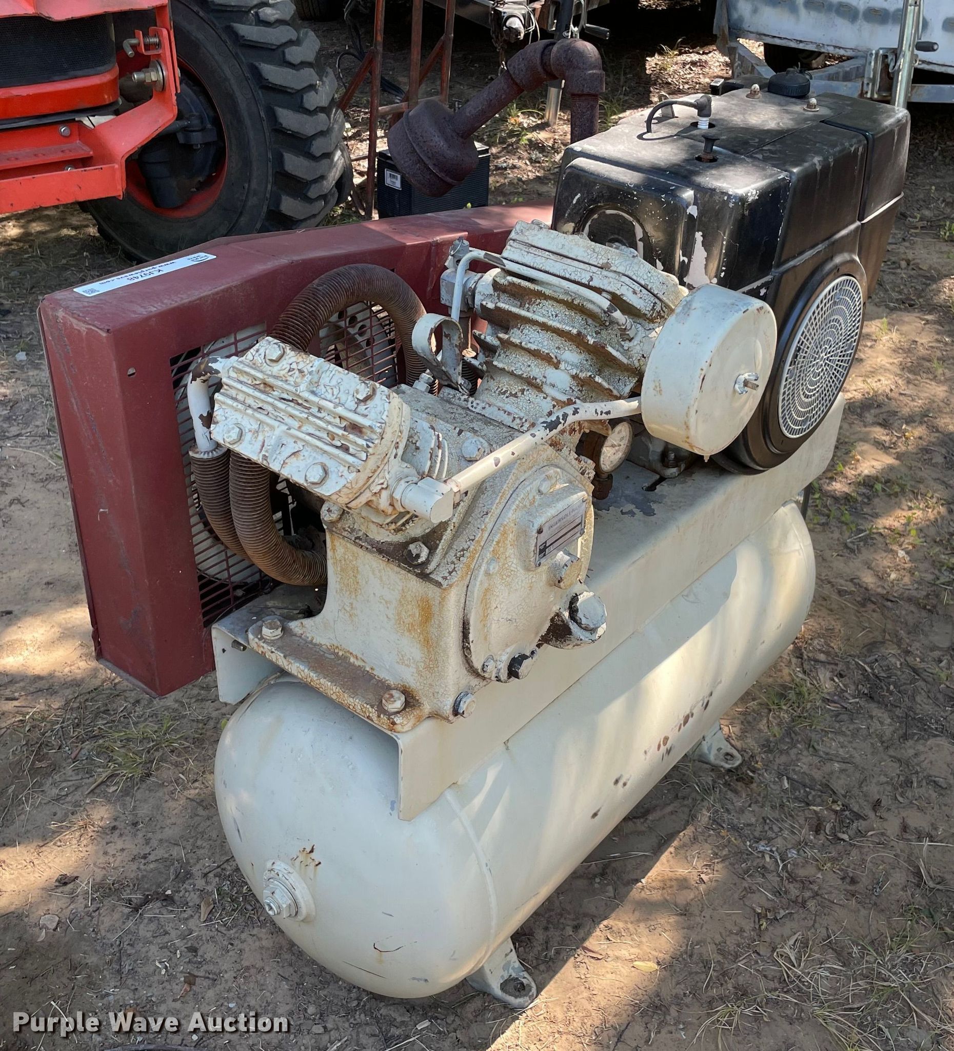 Ingersoll Rand air compressor in Stonewall, OK Item KJ9748 sold