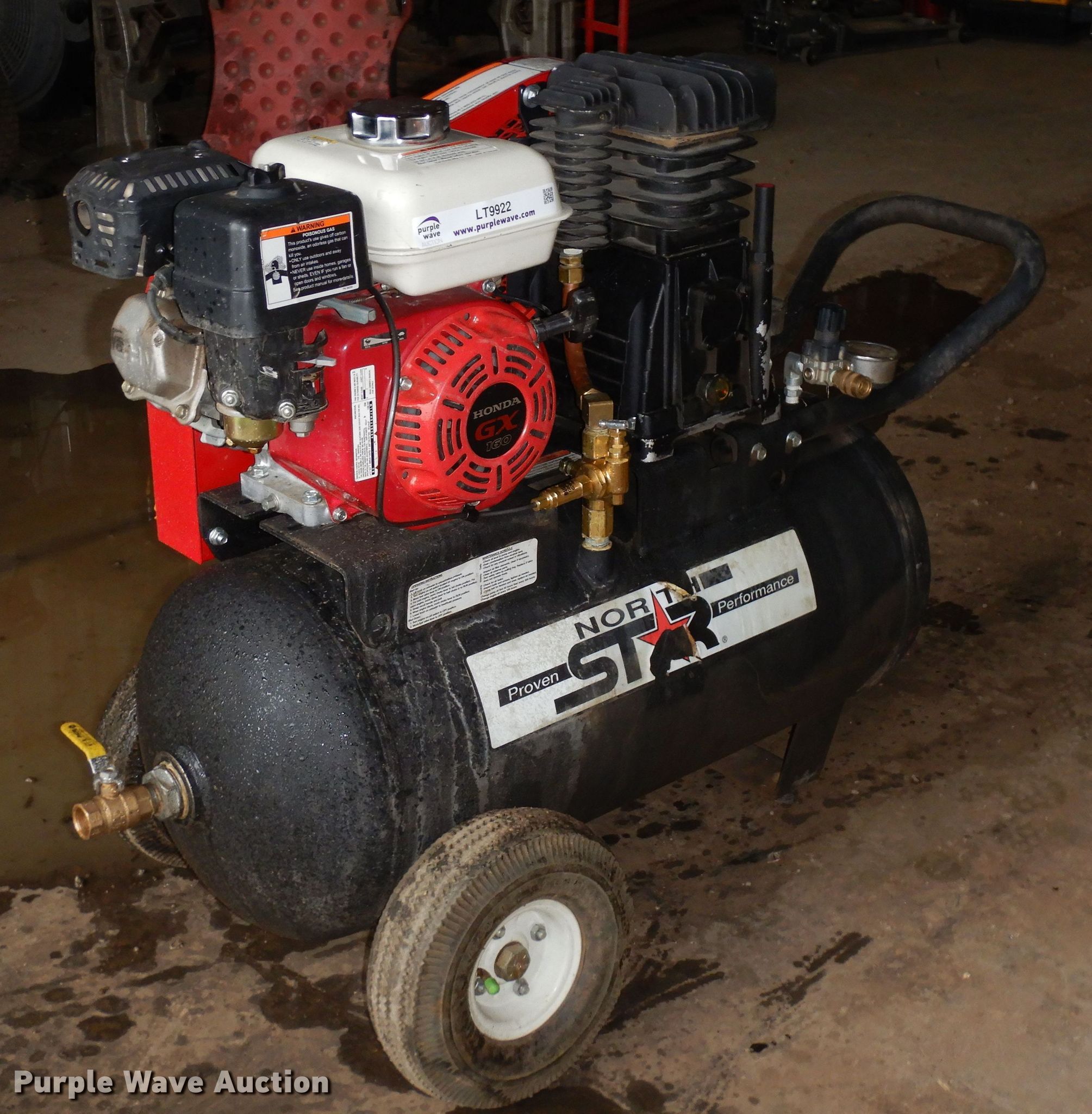 North Star 45939B air compressor in Weston, CO Item LT9922 sold
