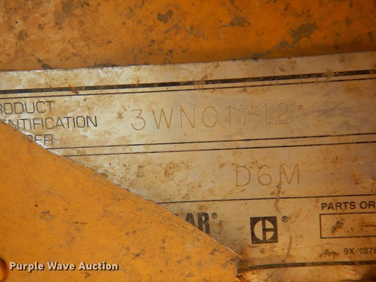 image for item DB7944 1999 Caterpillar D6M XL  dozer