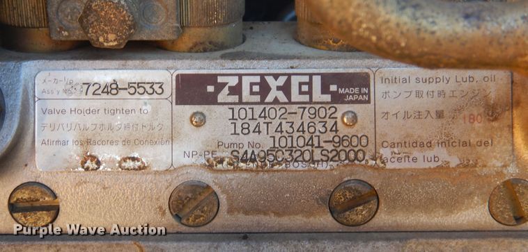 image for item DB7993 2001 JCB JZ70  mini excavator