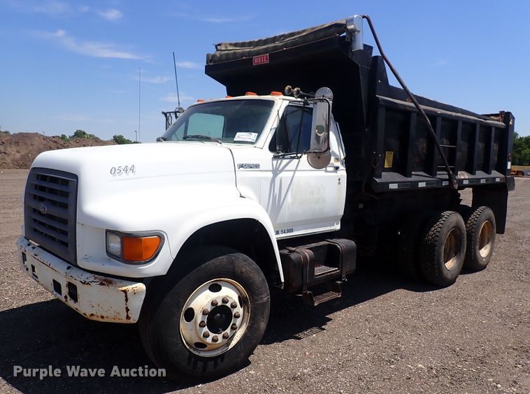 image for item DF5003 1998 Ford FT900  dump truck