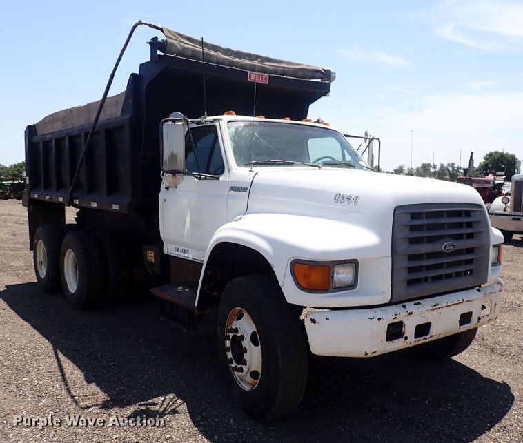 image for item DF5003 1998 Ford FT900  dump truck