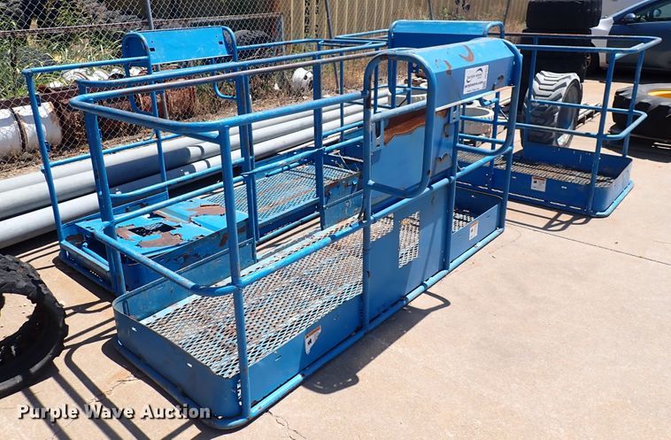 image for item DF5033 (3) boom lift baskets