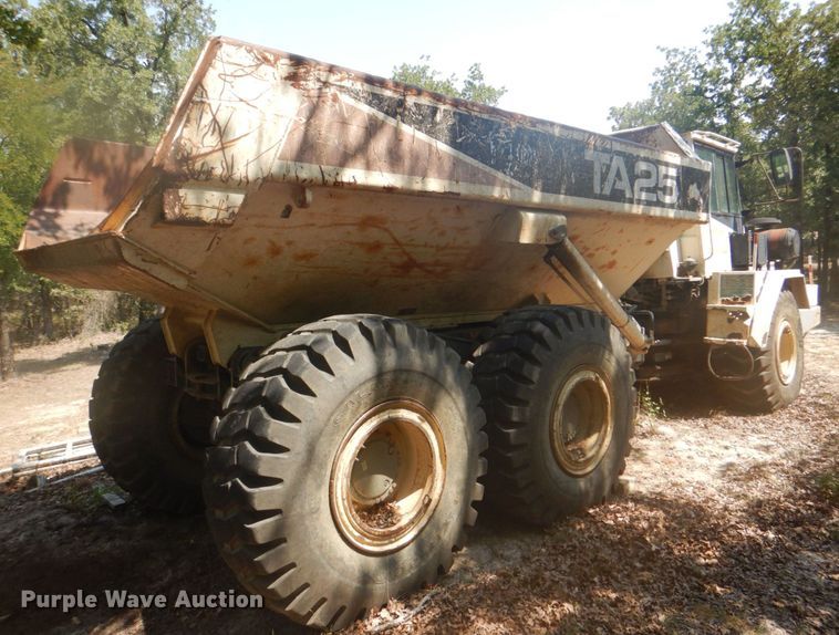 image for item DH7499 2002 Terex TA25  haul truck