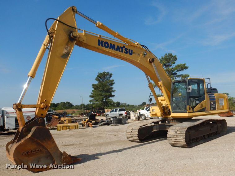 image for item DJ3842 2013 Komatsu PC360LC-10  excavator