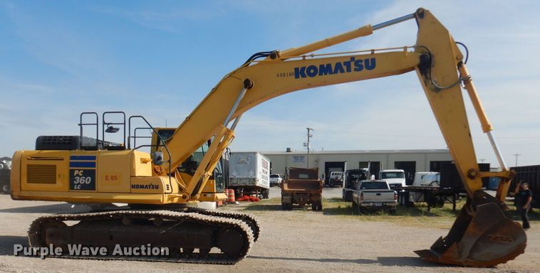image for item DJ3842 2013 Komatsu PC360LC-10  excavator