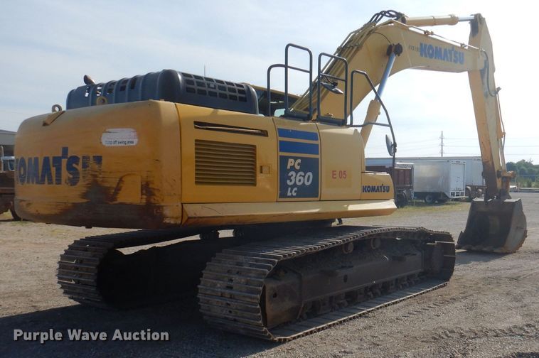 image for item DJ3842 2013 Komatsu PC360LC-10  excavator
