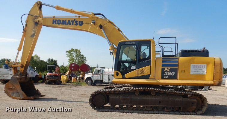 image for item DJ3842 2013 Komatsu PC360LC-10  excavator