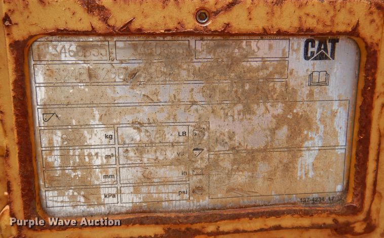 image for item DJ3851 Caterpillar  excavator bucket