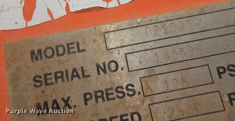 image for item DJ3854 Sullivan D21005  air compressor