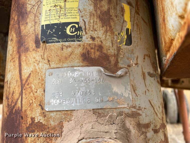 image for item DJ5026 1985 Lufkin TD2522/19  end dump trailer