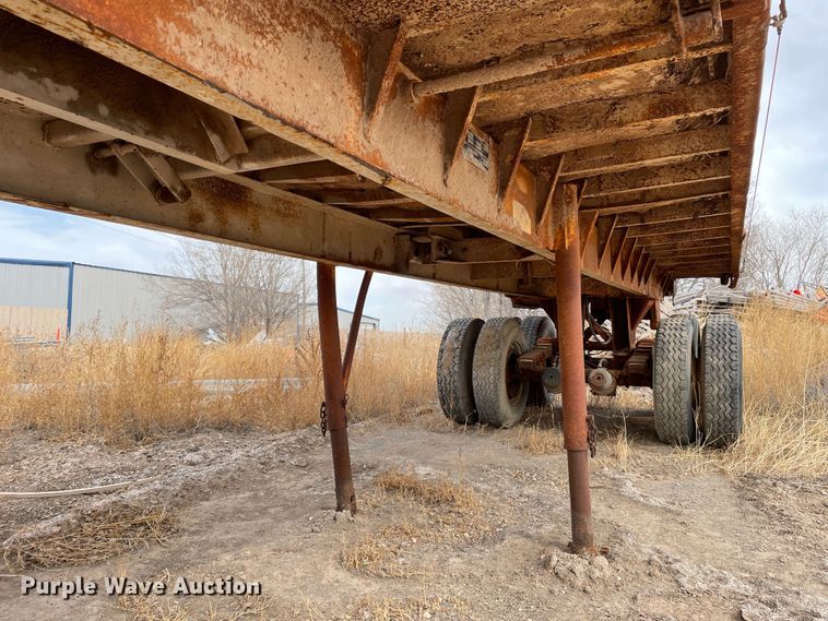 image for item DJ5026 1985 Lufkin TD2522/19  end dump trailer