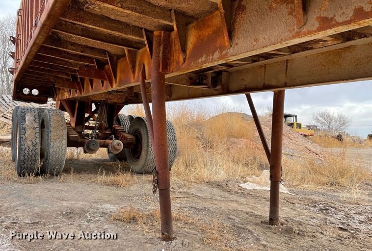 image for item DJ5026 1985 Lufkin TD2522/19  end dump trailer