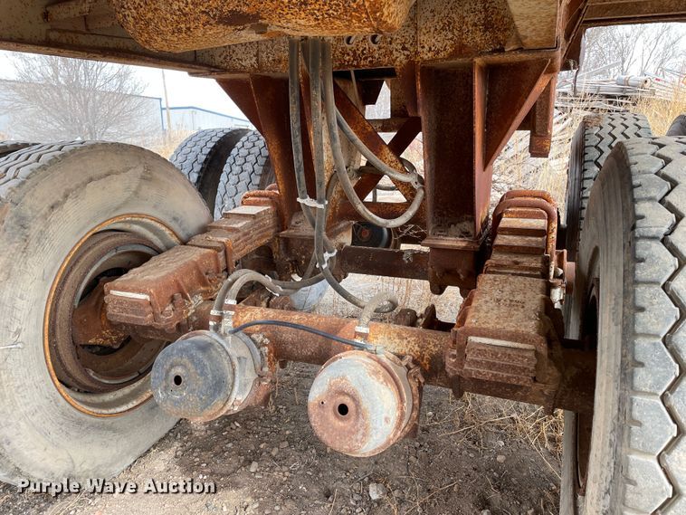 image for item DJ5026 1985 Lufkin TD2522/19  end dump trailer