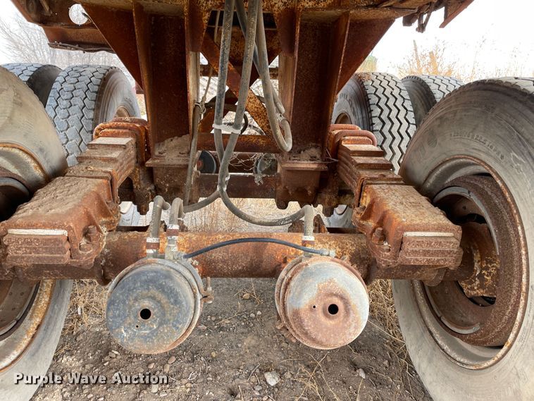 image for item DJ5026 1985 Lufkin TD2522/19  end dump trailer