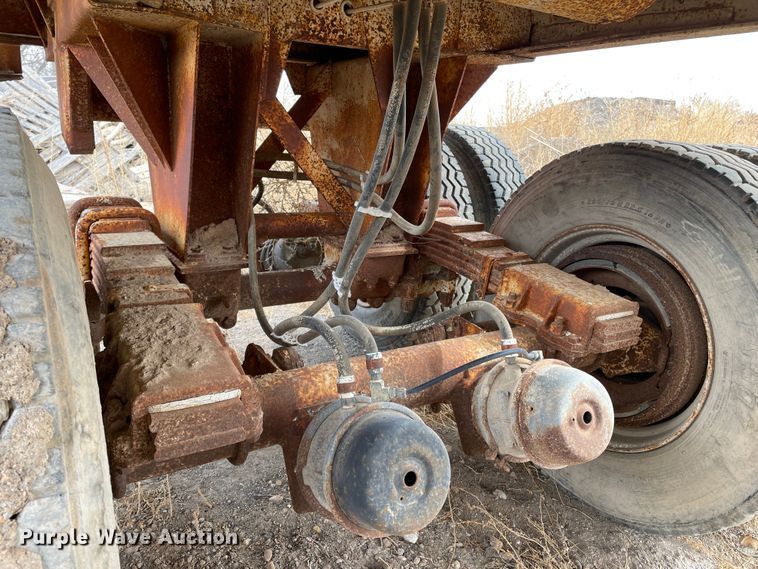 image for item DJ5026 1985 Lufkin TD2522/19  end dump trailer