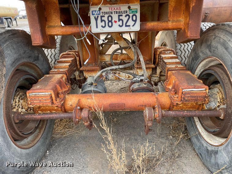 image for item DJ5026 1985 Lufkin TD2522/19  end dump trailer