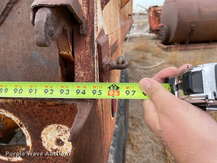 image for item DJ5026 1985 Lufkin TD2522/19  end dump trailer