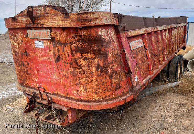 image for item DJ5027 1972 Lufkin  end dump trailer