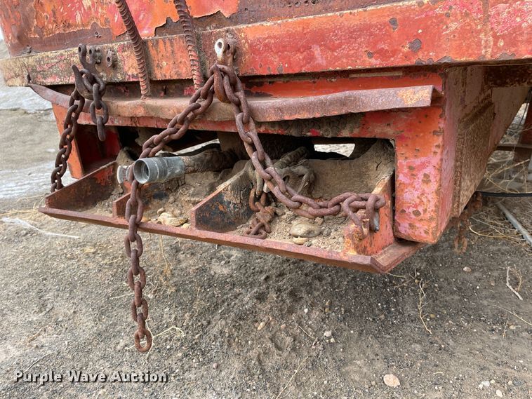 image for item DJ5027 1972 Lufkin  end dump trailer