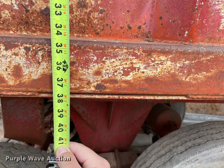 image for item DJ5027 1972 Lufkin  end dump trailer