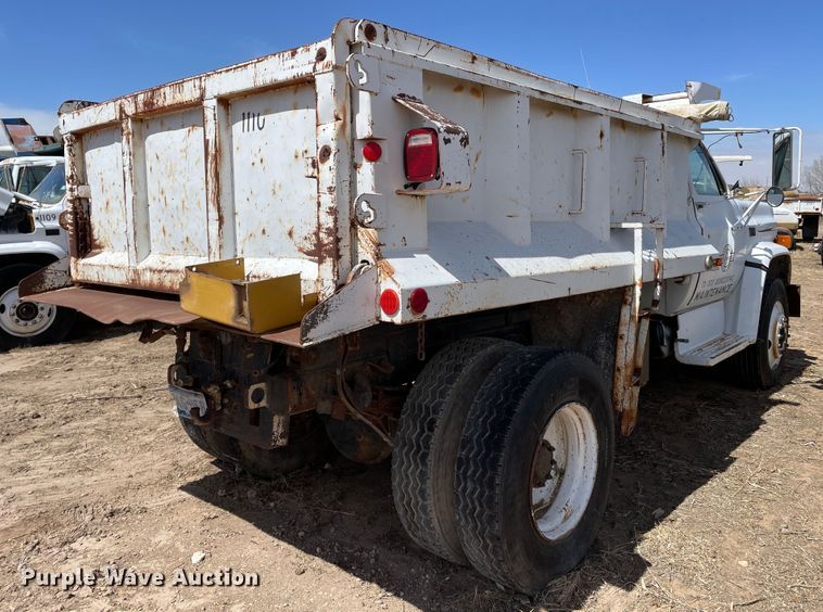 image for item DJ5033 1988 GMC C6000  dump truck