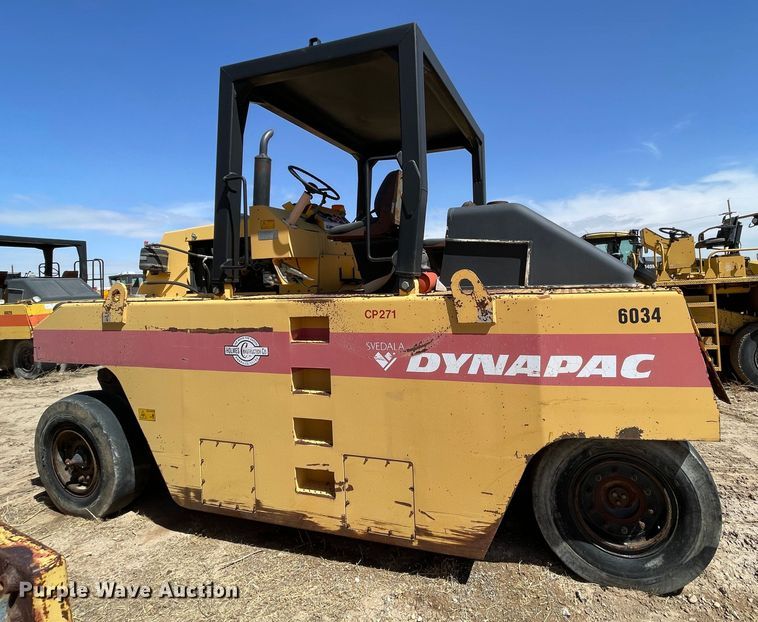 image for item DJ5036 1999 Dynapac CP271  pneumatic roller