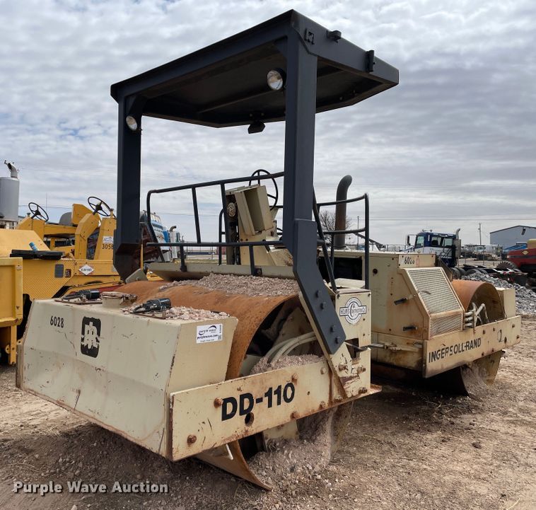 image for item DJ5040 1994 Ingersoll Rand DD110  double drum vibratory roller