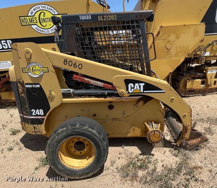 image for item DJ5047 2002 Caterpillar 248  skid steer loader