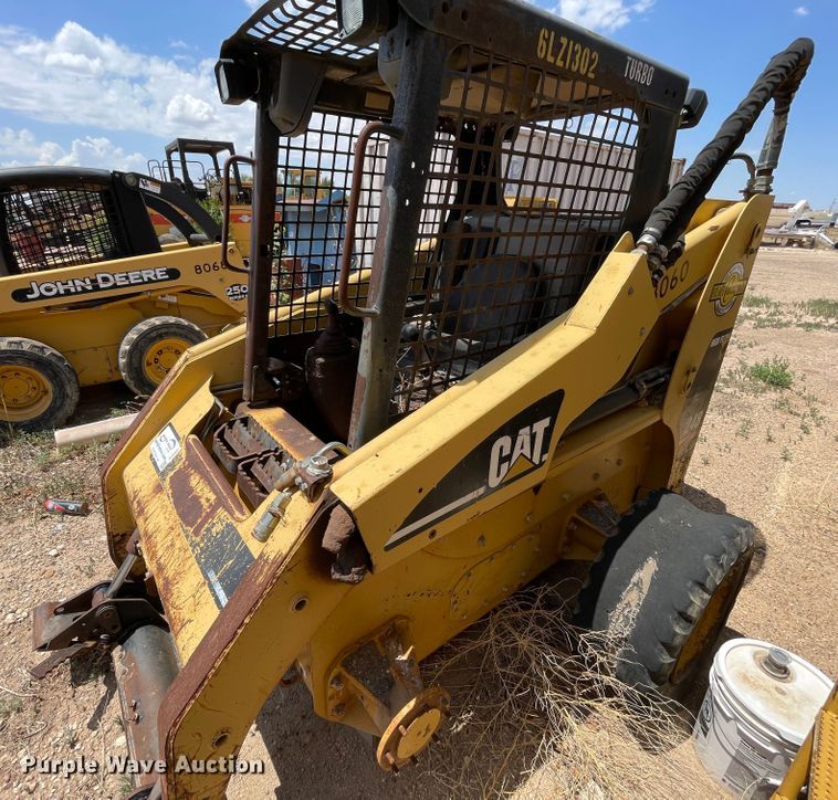 image for item DJ5047 2002 Caterpillar 248  skid steer loader